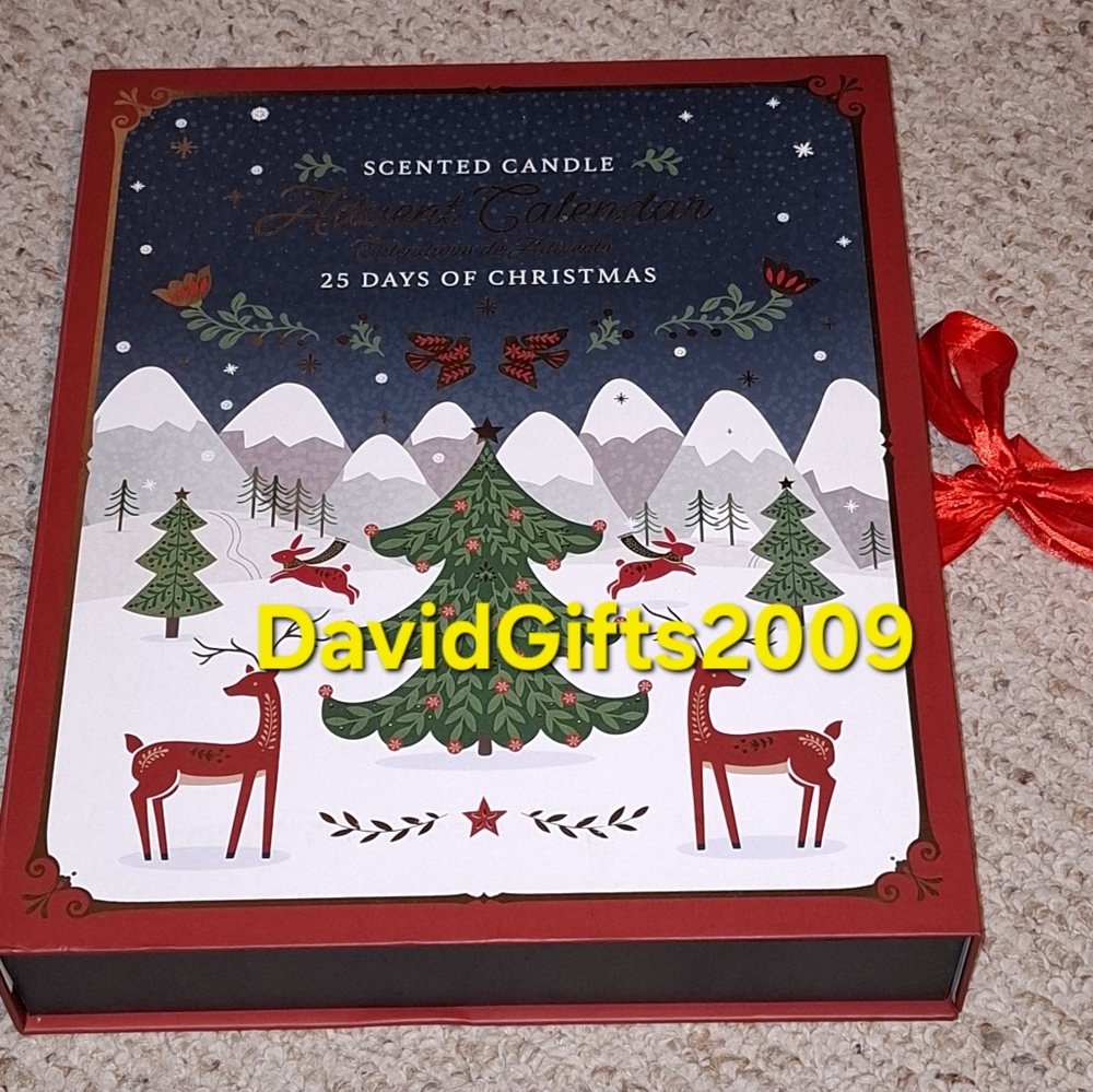 Kirk House Christmas 🎄 2025 Advent Calendar 25 Days Of Scented Candles  Aldi.